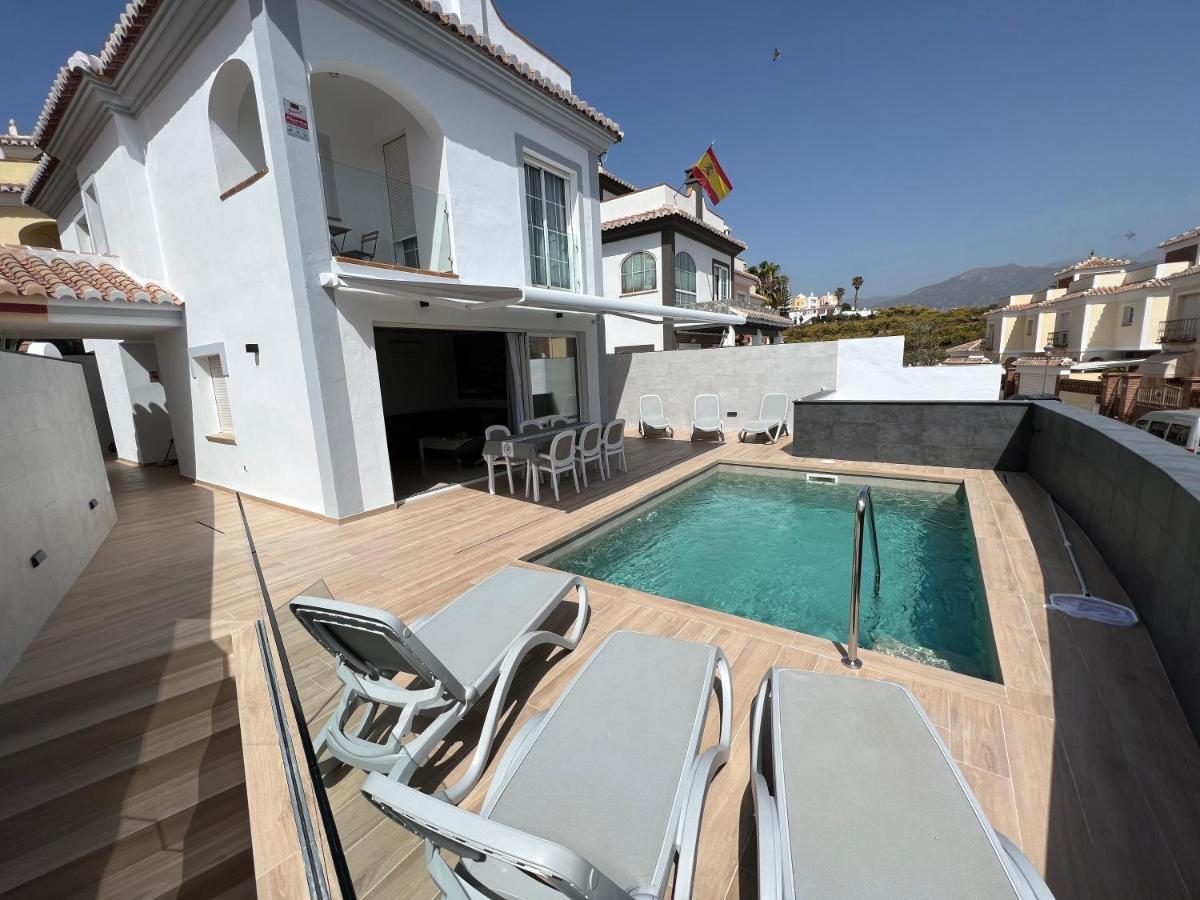 Villa Antonia Mar - Private Pool - Punta Lara Nerja Exterior photo